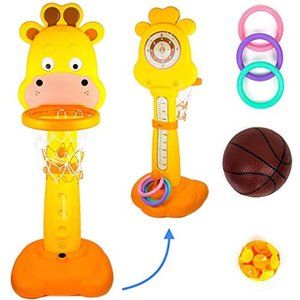 Kids Junior Basketball Set - Ideal for Indoor and Outdoor Activities - Includes